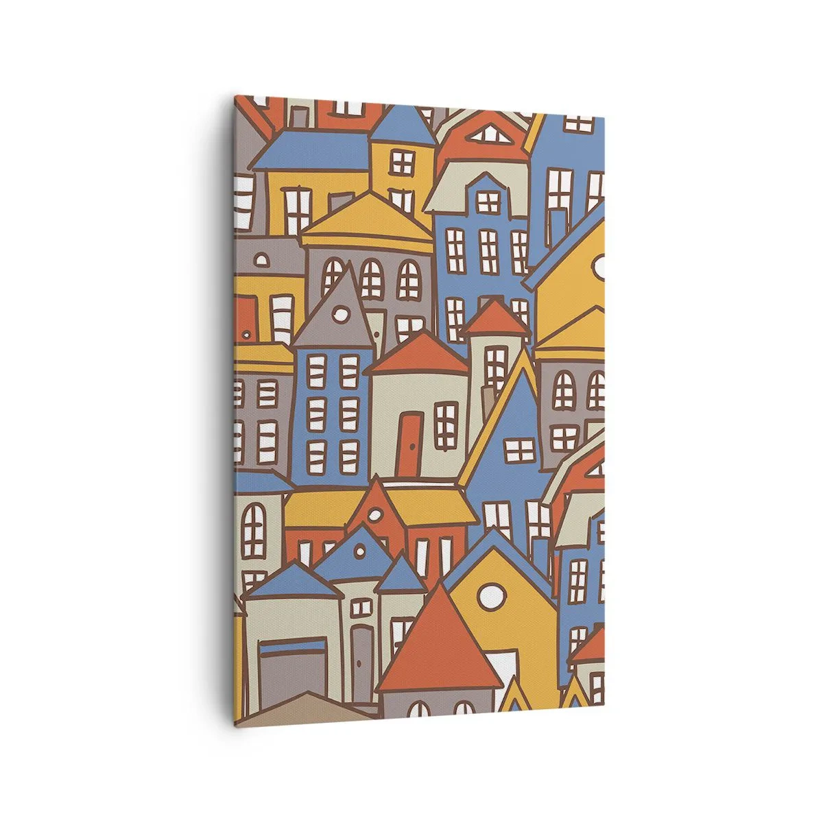 Tablou pe pânză - În spatele casei - 80x120 cm