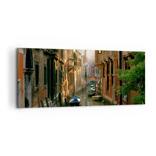 Tablou pe pânză - Pe o străduță venețiană - 120x50 cm