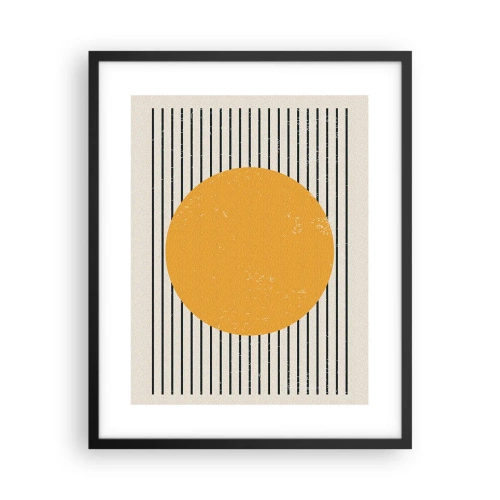 Poster în ramă neagră - Puterea simplității - 40x50 cm