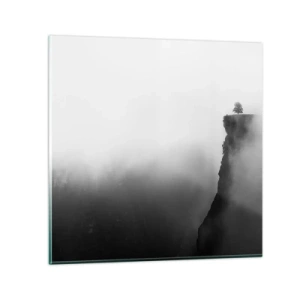 Tablou pe sticlă - La capătul lumii - 30x30 cm