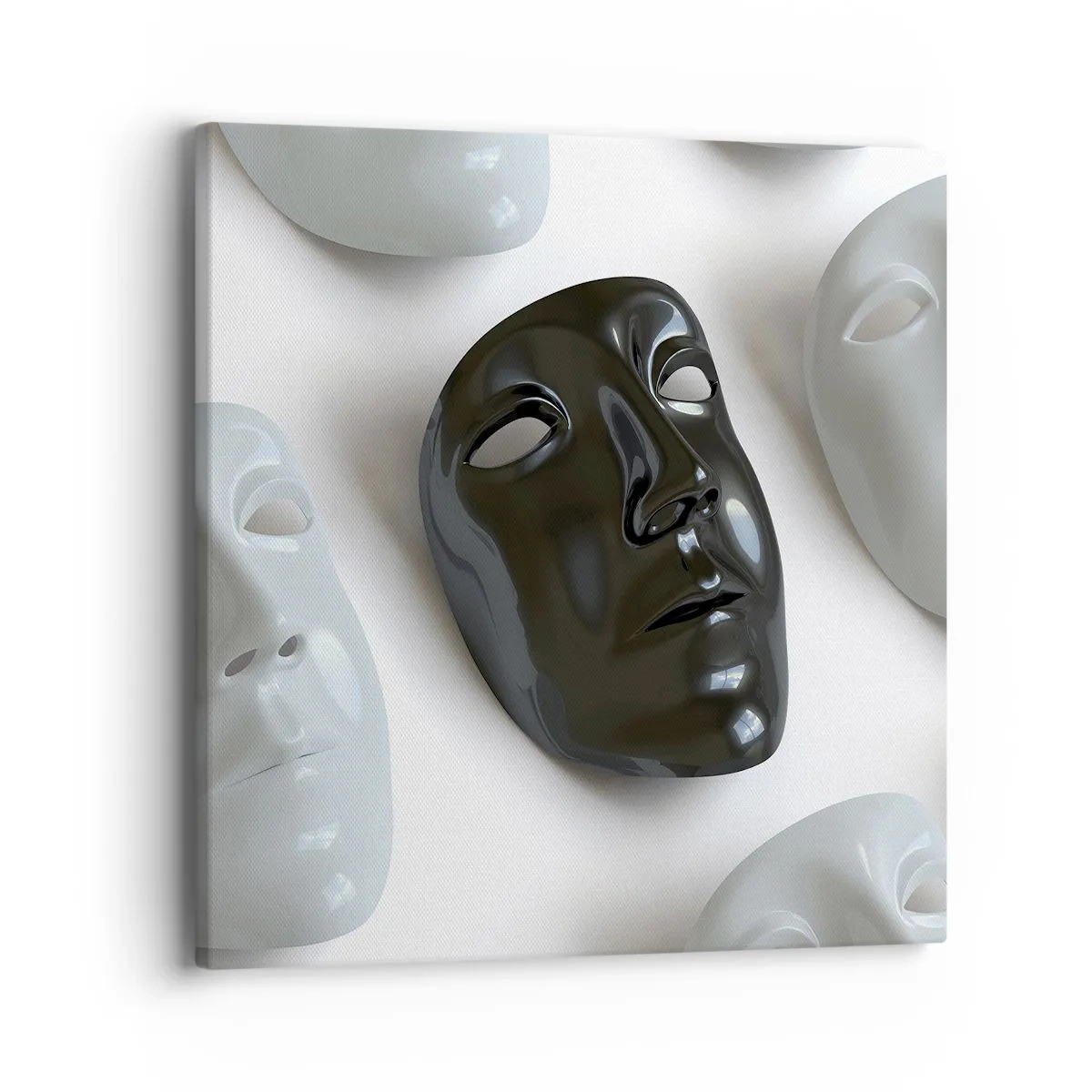 Tablou pe pânză - Cum să ieșiți în evidență? - 40x40 cm