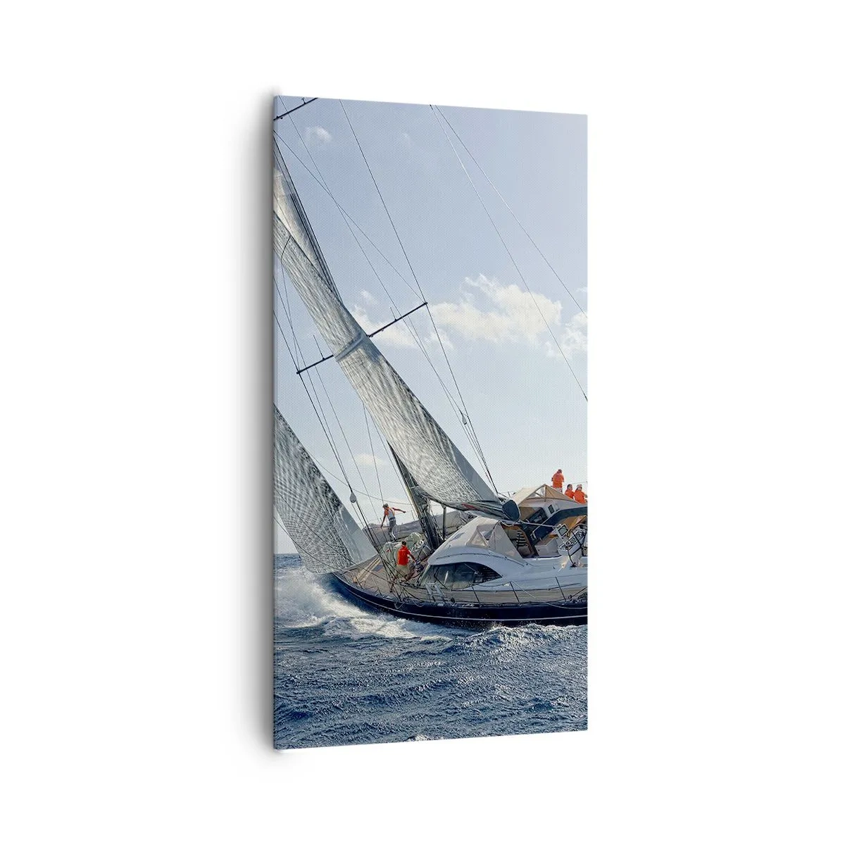 Tablou pe pânză - Să câștige cel mai bun - 65x120 cm