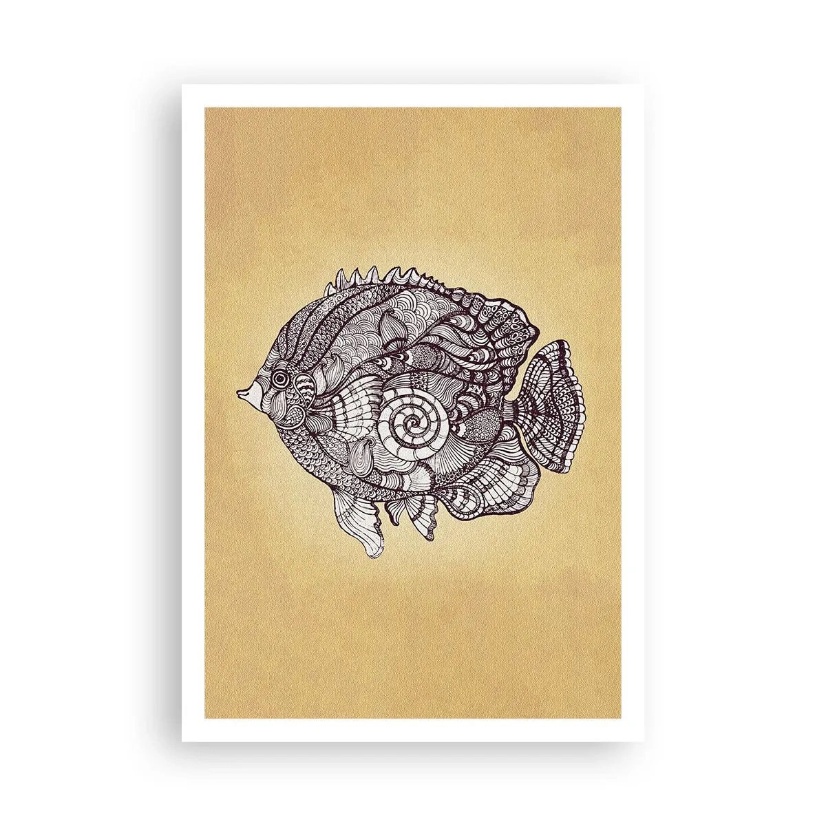 Poster - Dintr-un ocean de ornamente - 70x100 cm