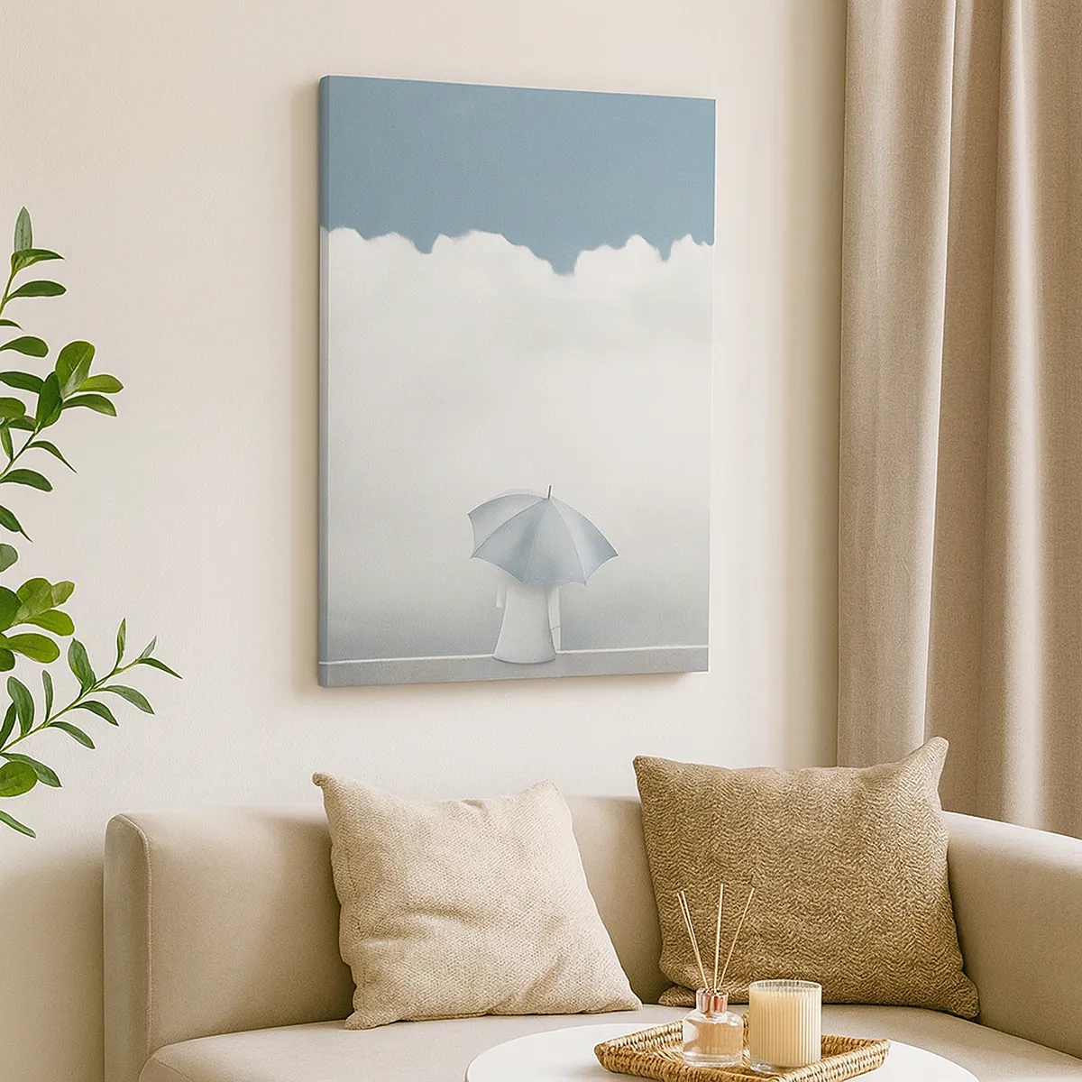 Tablou pe pânză - La limita dintre realitate și vise - 50x70 cm