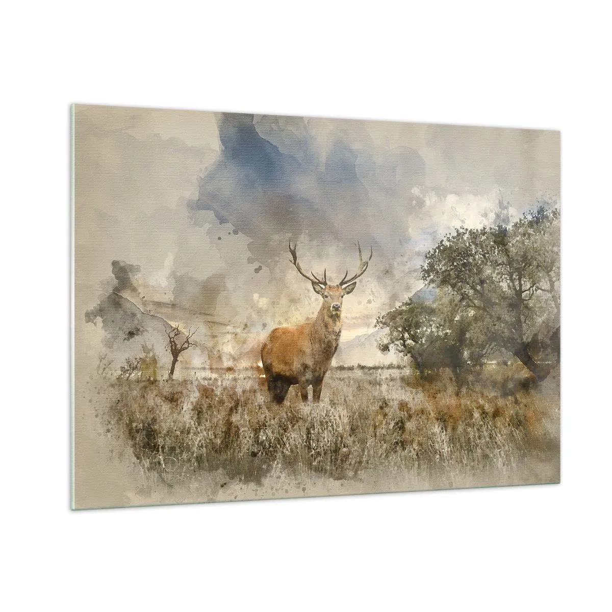 Tablou pe sticlă - Demnitate - putere - măreție - 100x70 cm