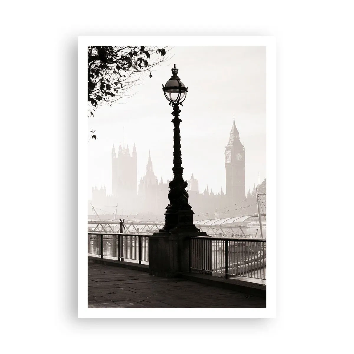 Poster - Londra de dimineața - 70x100 cm