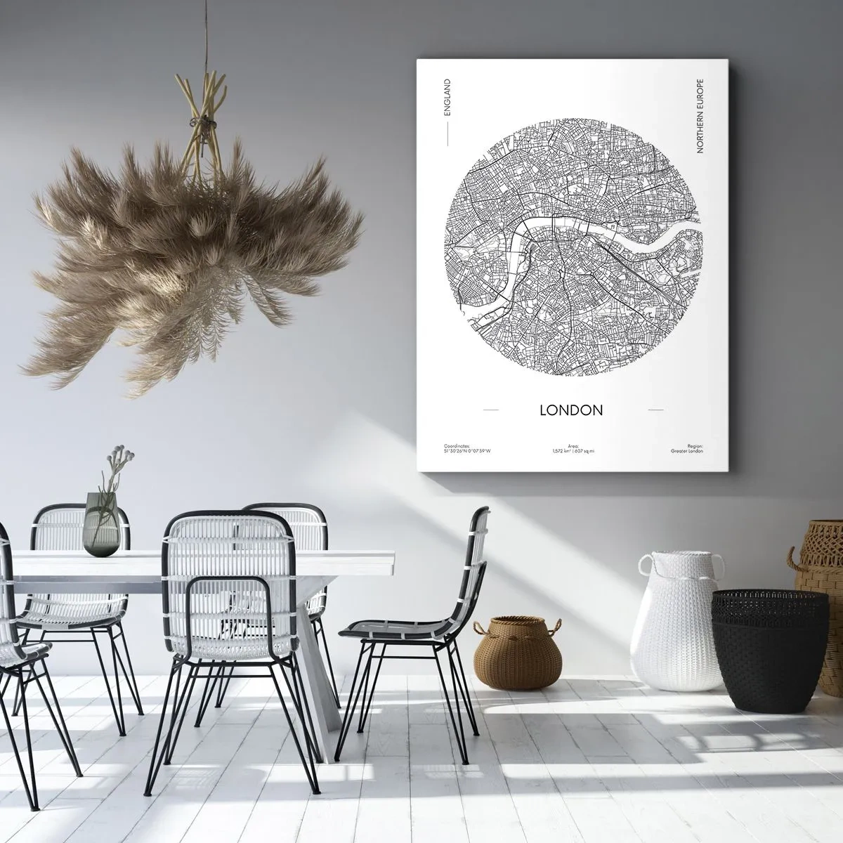 Tablou pe pânză - Anatomia Londrei - 70x100 cm