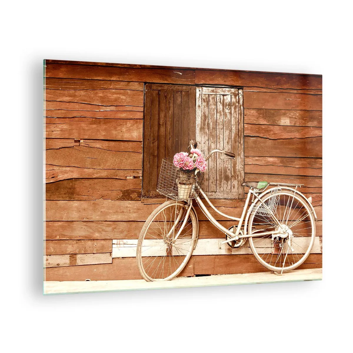Tablou pe sticlă - Revin imediat - 70x50cm - Mă întorc imediat - Decorațiune modernă pentru perete pentru living și dormitor ARTTOR