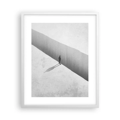 Poster în ramă albă - Obiectiv clar - 40x50 cm