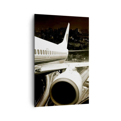 Tablou pe pânză - Zbor în noapte - 80x120 cm