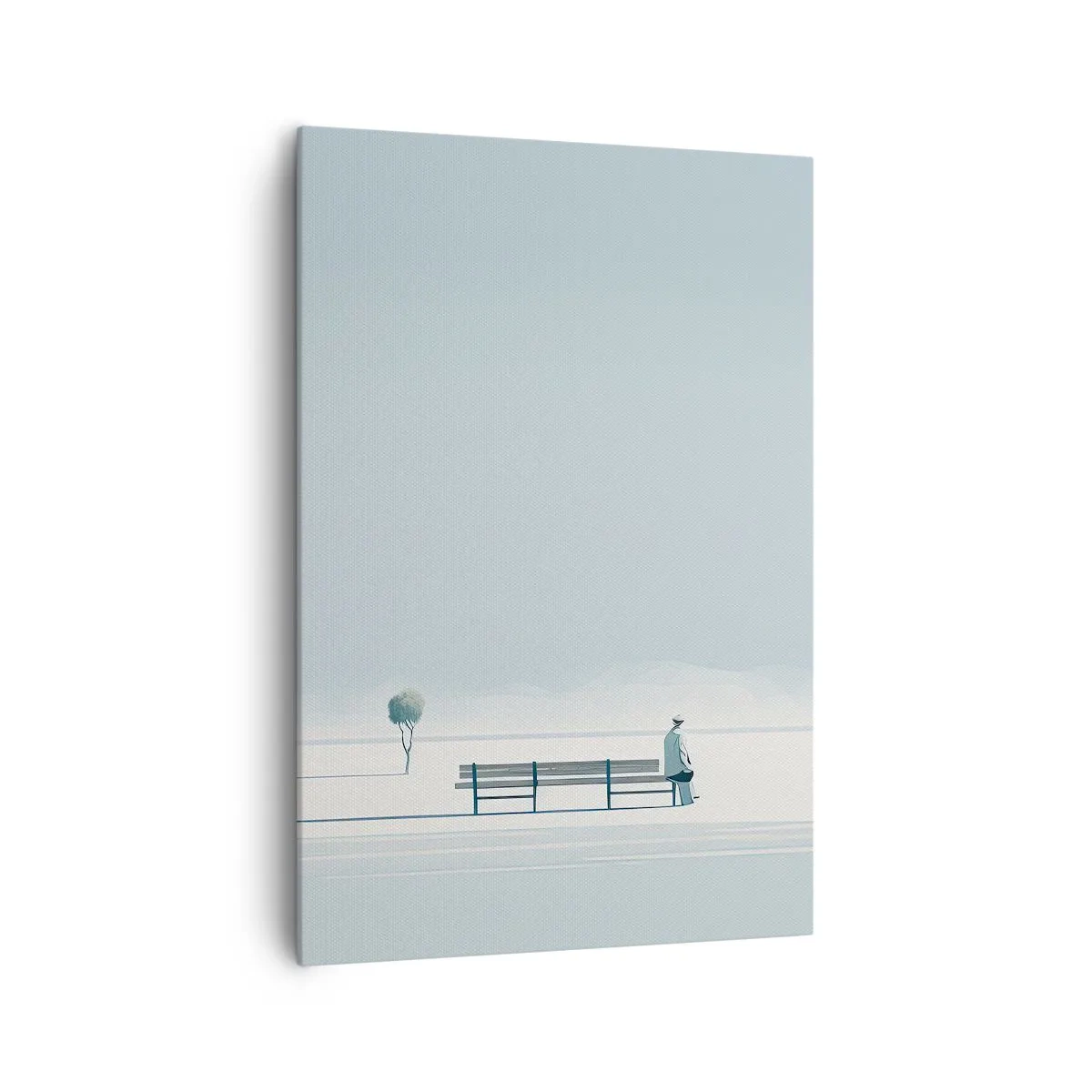 Tablou pe pânză - Da, aștept. - 70x100 cm