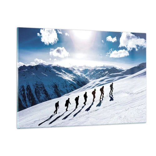 Tablou pe sticlă - Echipa câștigătoare - 120x80 cm