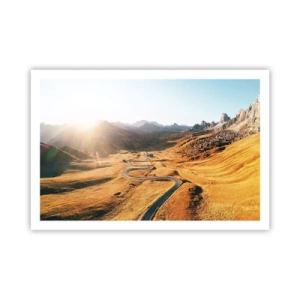 Poster - Într-o vale de aur - 91x61 cm