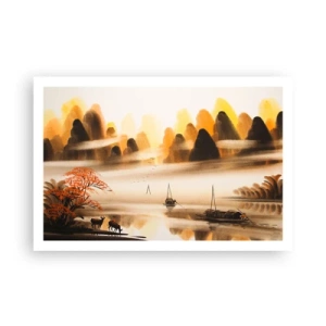 Poster - Mai departe decât Orientul Îndepărtat - 91x61 cm