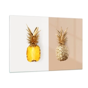 Tablou pe sticlă - Ananas de împărțit - 120x80 cm