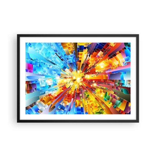 Poster în ramă neagră - In medias res - 70x50 cm