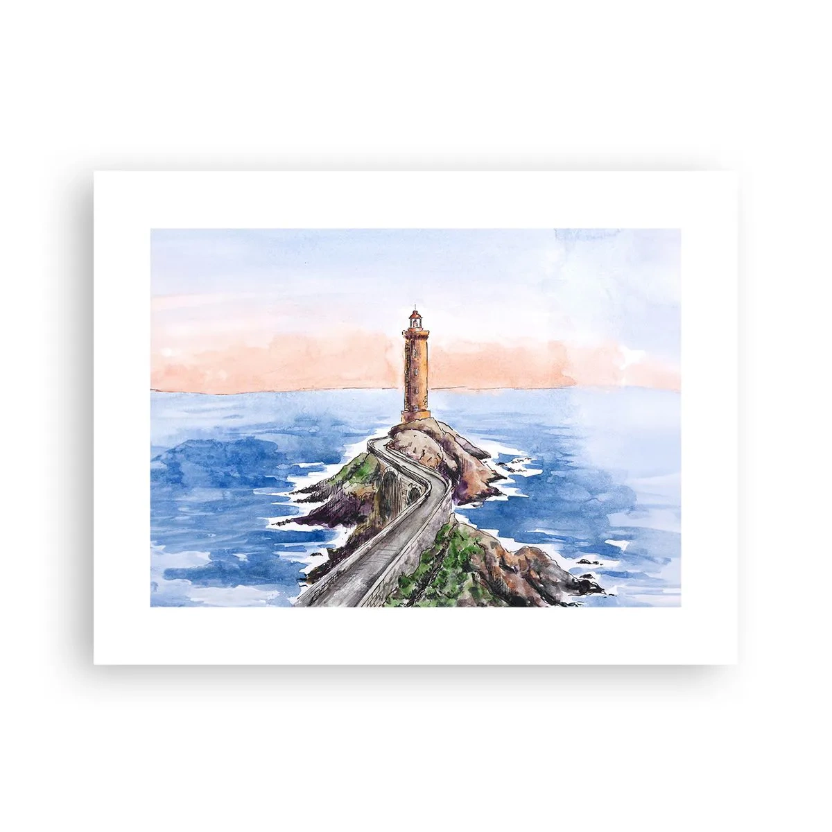 Poster - Cu fața la mare - 40x30 cm