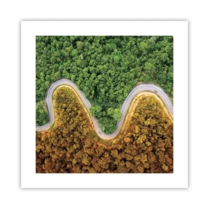 Poster - Frontiere și defilee - 40x40 cm