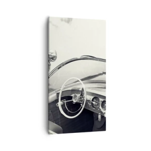 Tablou pe pânză - E timpul pentru cei bogați - 55x100 cm