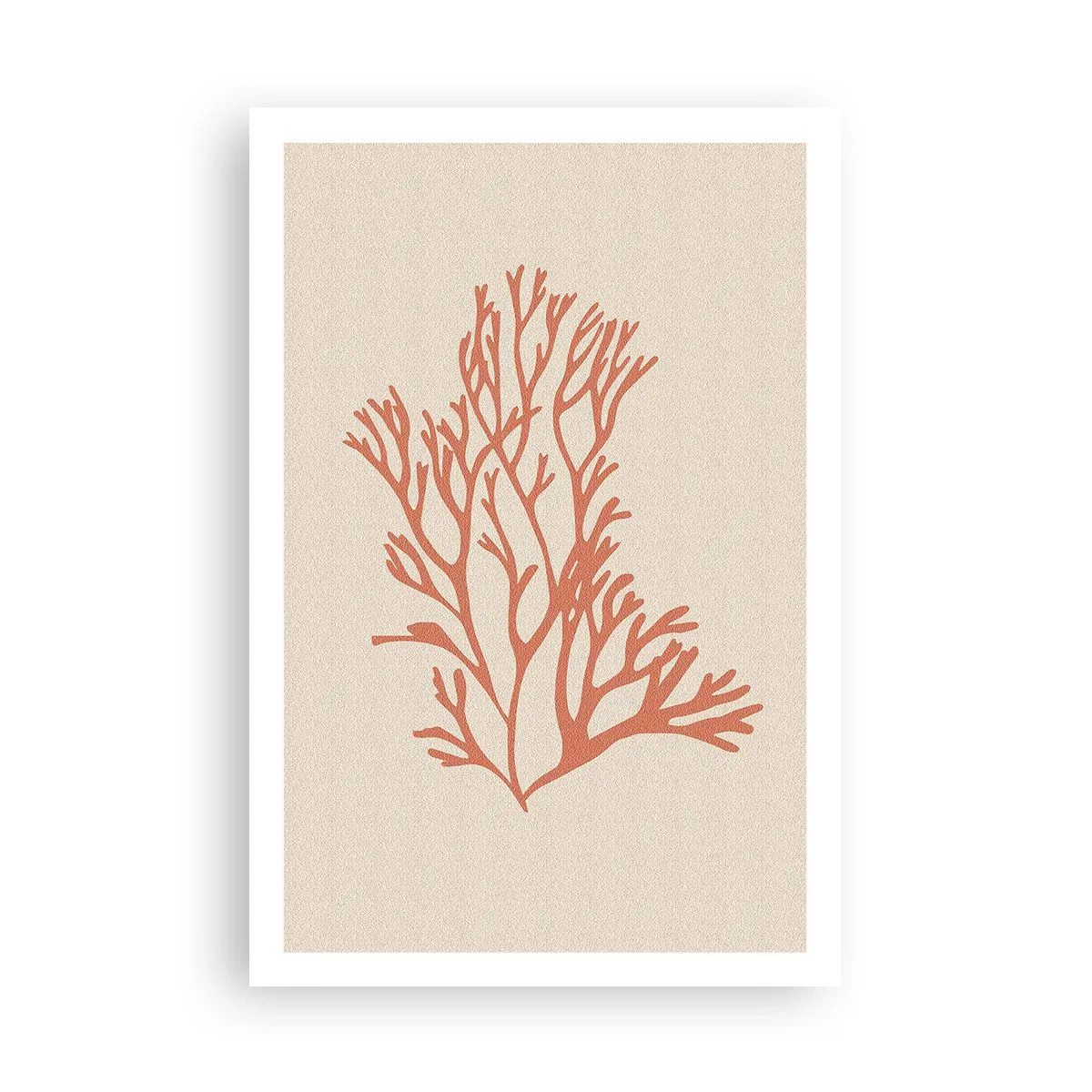 Poster - Coral filigranat - 61x91 cm