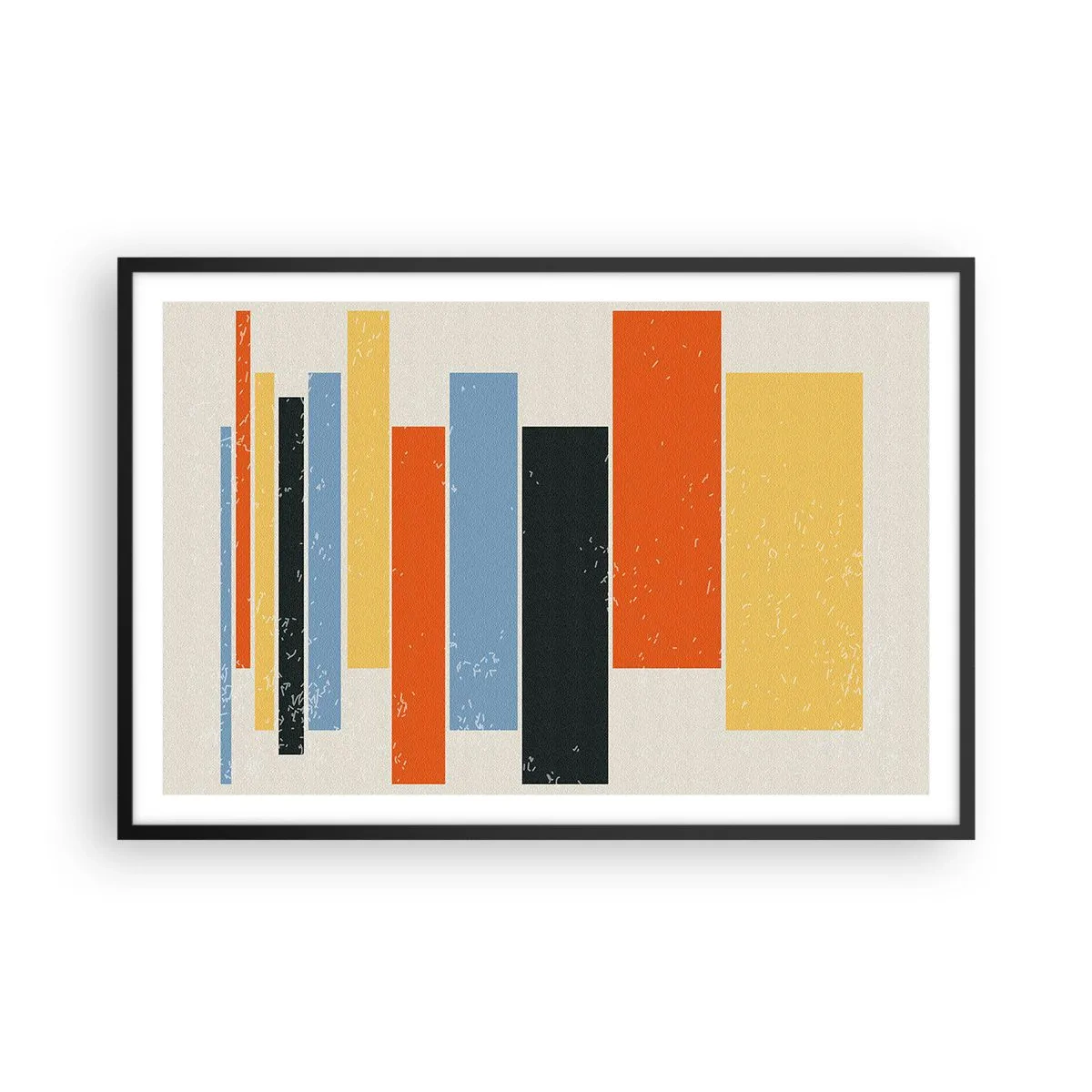 Poster în ramă neagră - Înregistrare muzicală - 91x61 cm