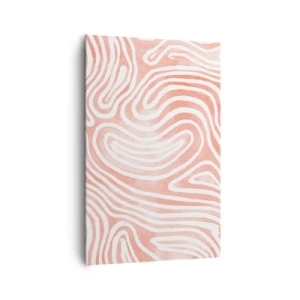 Tablou pe pânză - Într-un labirint de coral - 80x120 cm