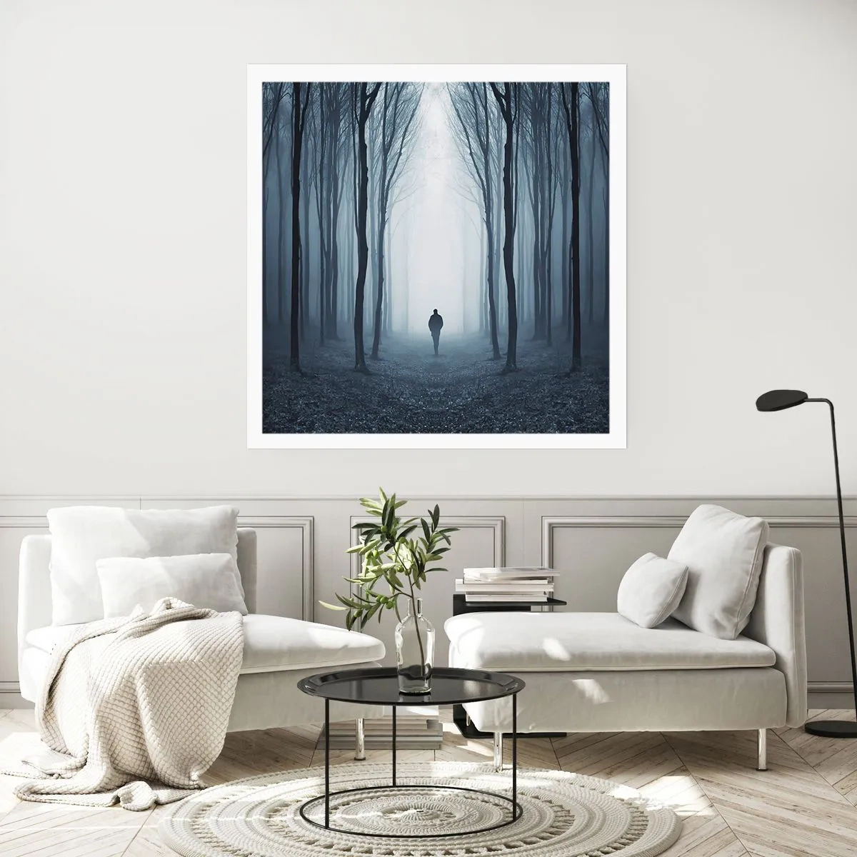 Poster - Și totul este simplu și clar - 60x60 cm