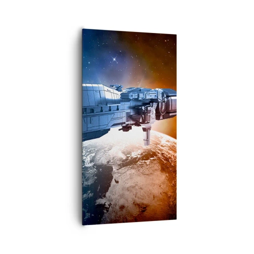 Tablou pe pânză - Observator atent - 65x120 cm