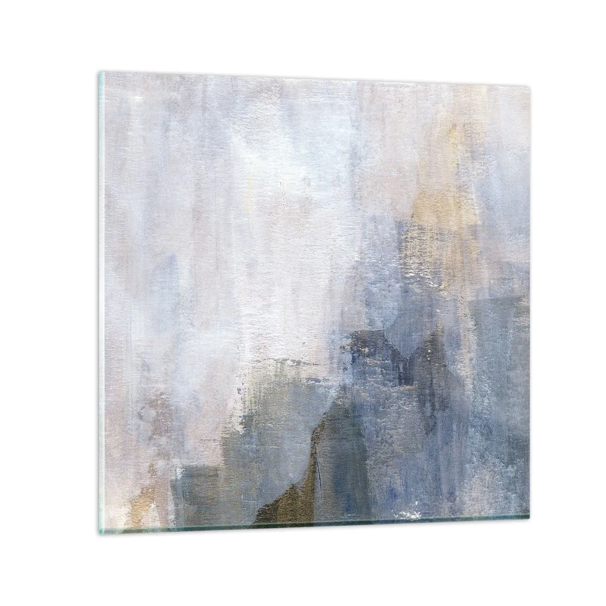 Tablou pe sticlă - Tonuri și acorduri de culoare - 50x50 cm