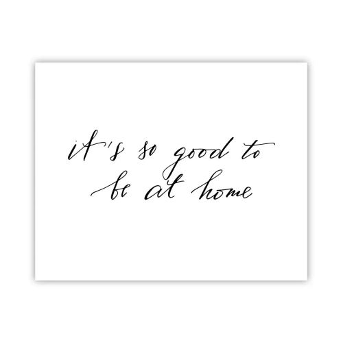 Poster - Cât de adevărat - 50x40 cm