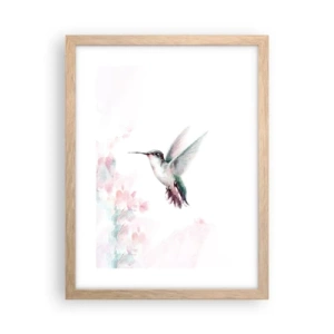 Poster în ramă de stejar deschis - Oprit în mișcare - 30x40 cm