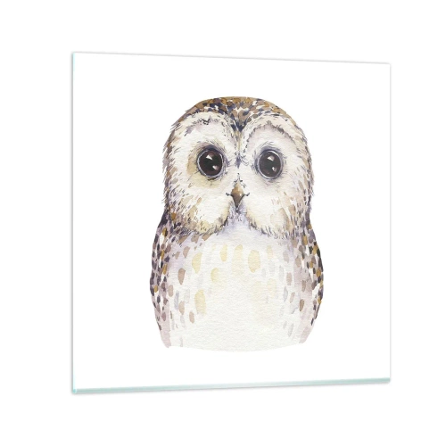 Tablou pe sticlă - Uită-te în ochii mei - 30x30 cm