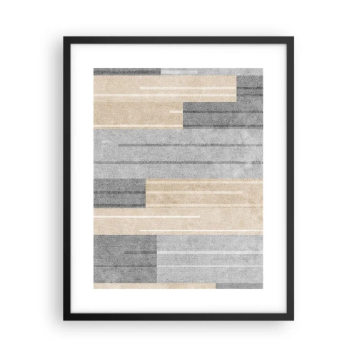 Poster în ramă neagră - Compoziție: în poziție verticală - 40x50 cm