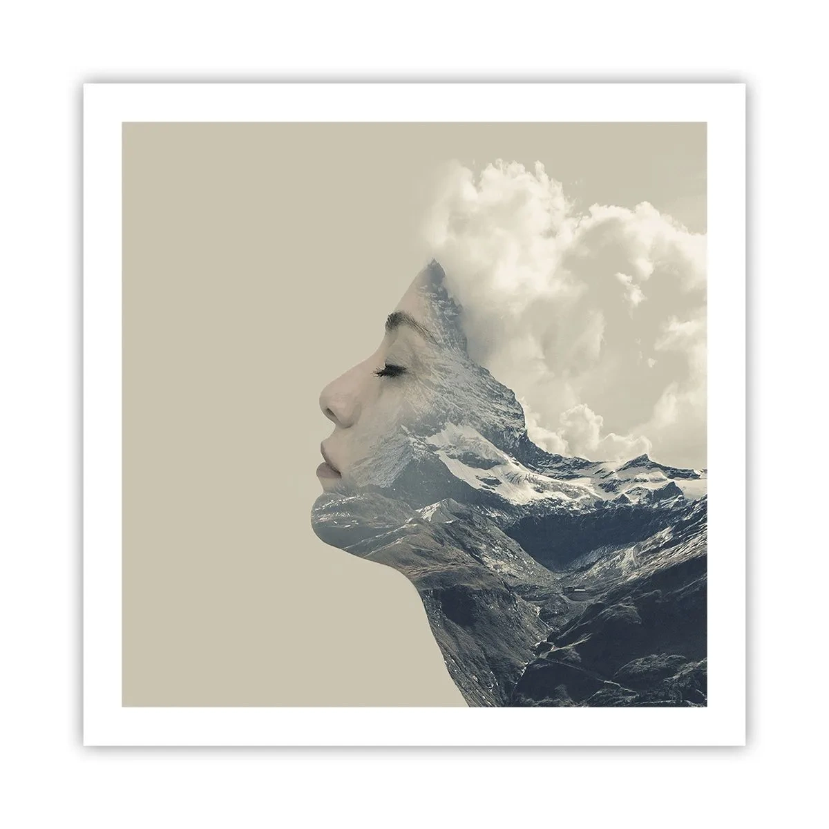 Poster - Frumusețea elementelor - 60x60 cm