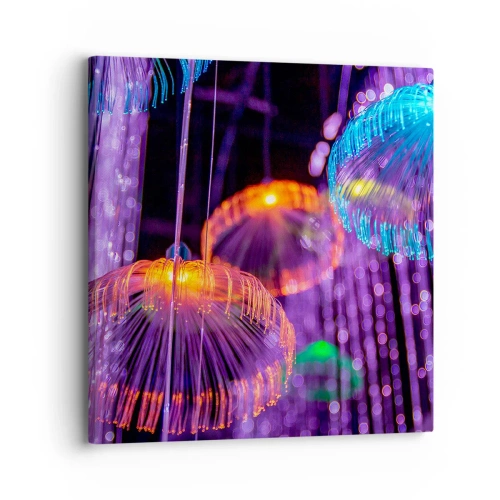 Tablou pe pânză - Fântână de lumină - 30x30 cm