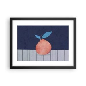 Poster în ramă neagră - Convexitate și plan - 40x30 cm