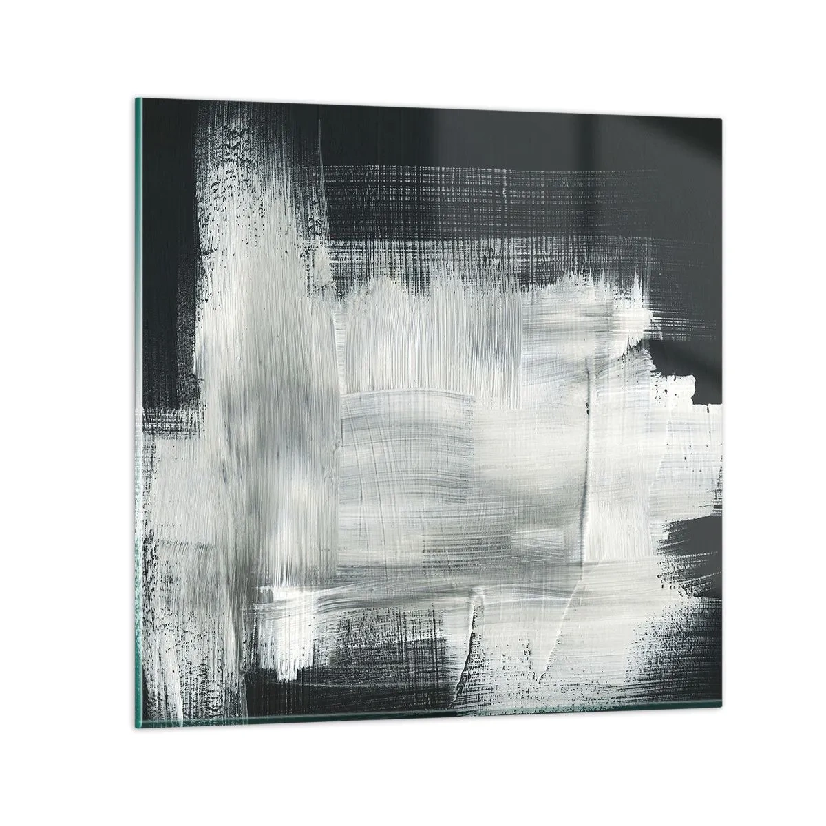 Tablou pe sticlă - Țesut vertical și orizontal - 30x30 cm