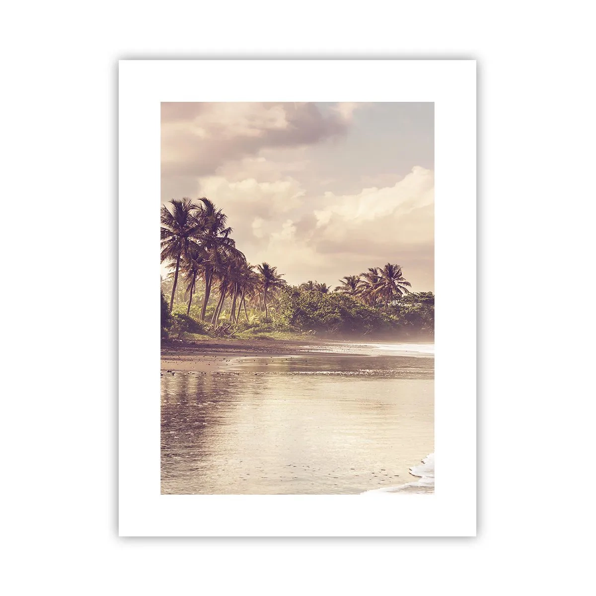 Poster - Mângâind valurile - 30x40 cm