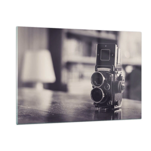 Tablou pe sticlă - Magia fotografiei vechi - 120x80 cm