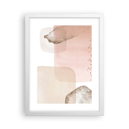 Poster în ramă albă - O privire prin culoare - 30x40 cm