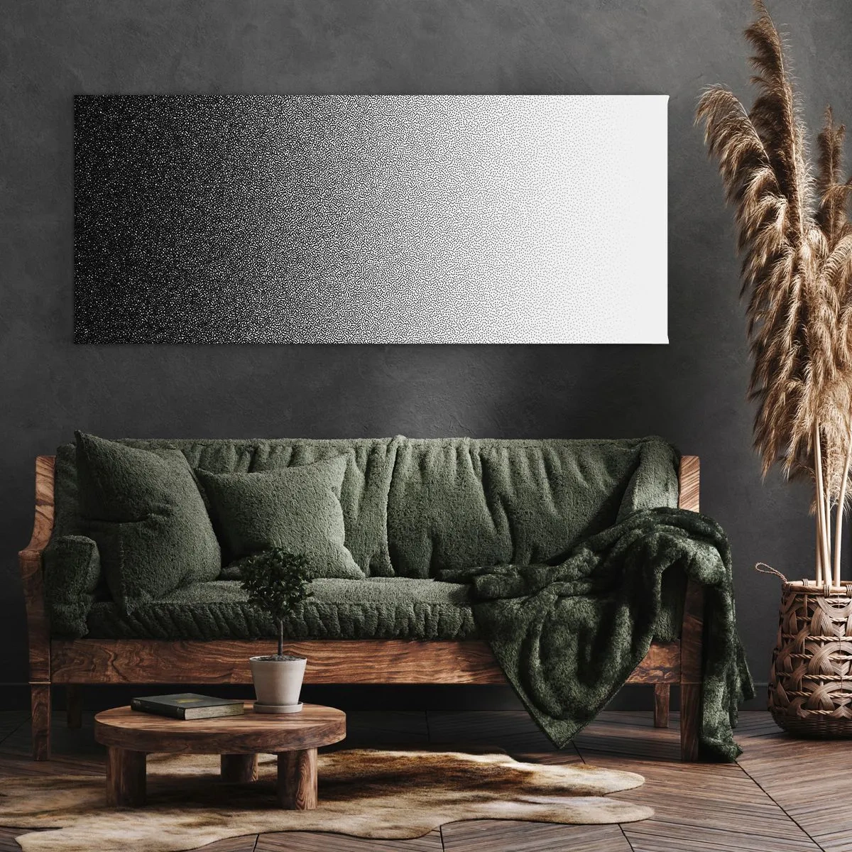 Tablou pe pânză - Spre lumină - 100x40 cm