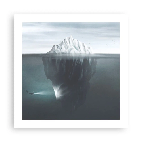 Poster - Un mister subacvatic - 50x50 cm