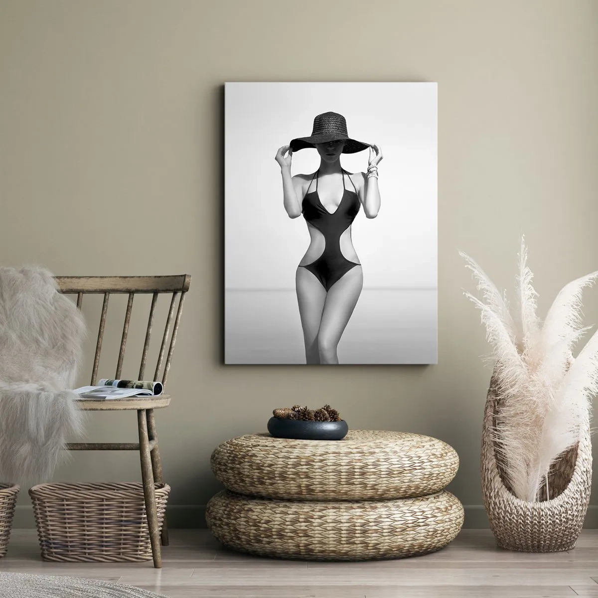 Tablou pe pânză - Numele meu este: Eleganța - 50x70 cm