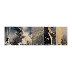 Mostră tapet Premium Sand - Viața unei pietre - Abstracția, Bucată, Artă Modernă - 100x30 cm