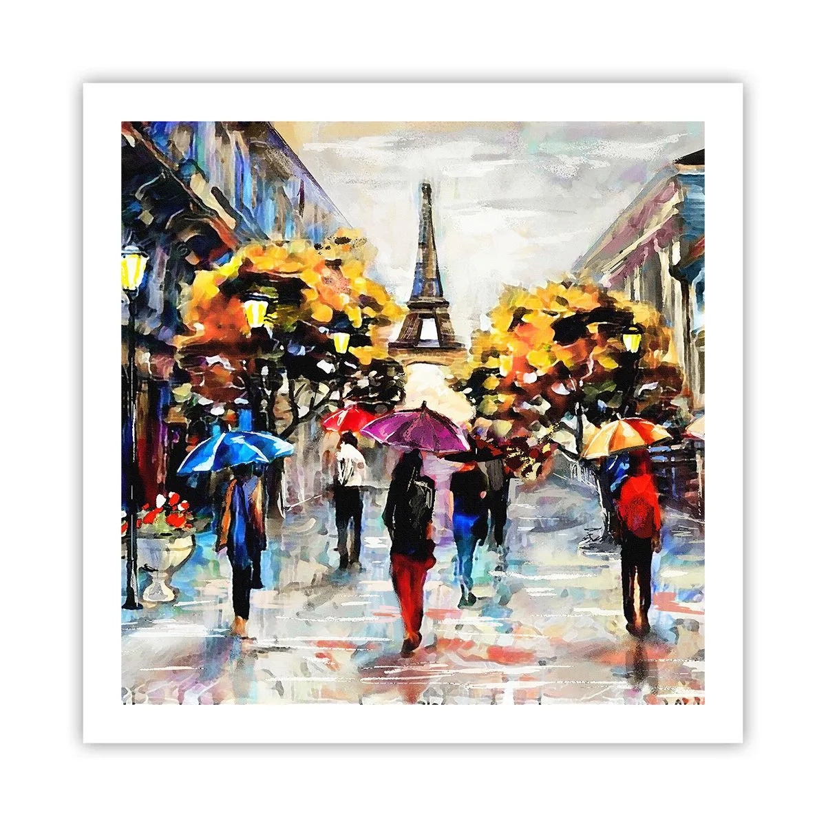 Poster - Deosebit de frumos în toamnă - 60x60 cm