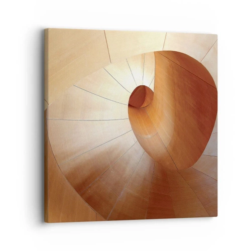 Tablou pe pânză - Serpentină arhitecturală - 30x30 cm