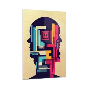 Tablou pe sticlă - Legături noi - 70x100 cm