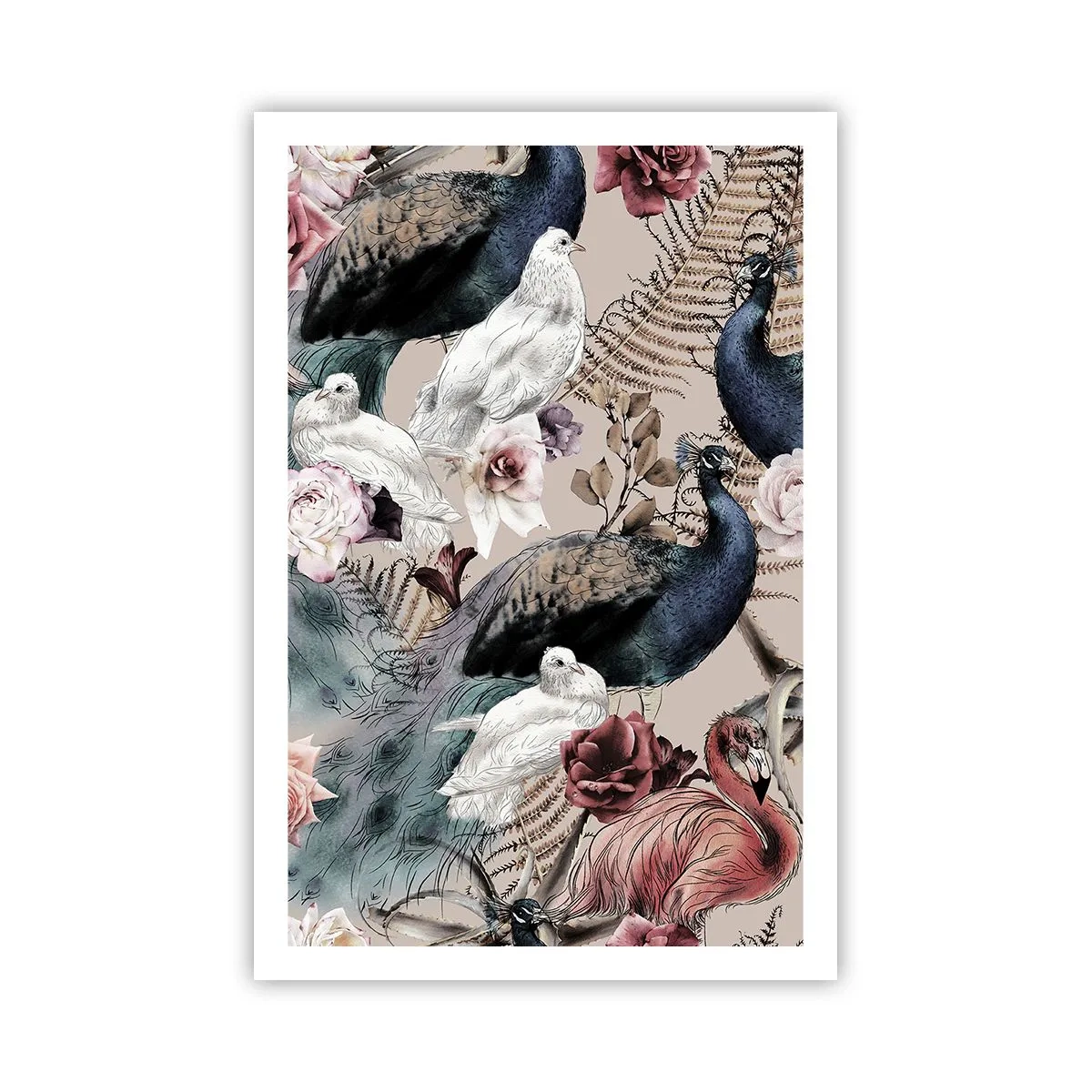 Poster - În grădina palatului - 61x91 cm