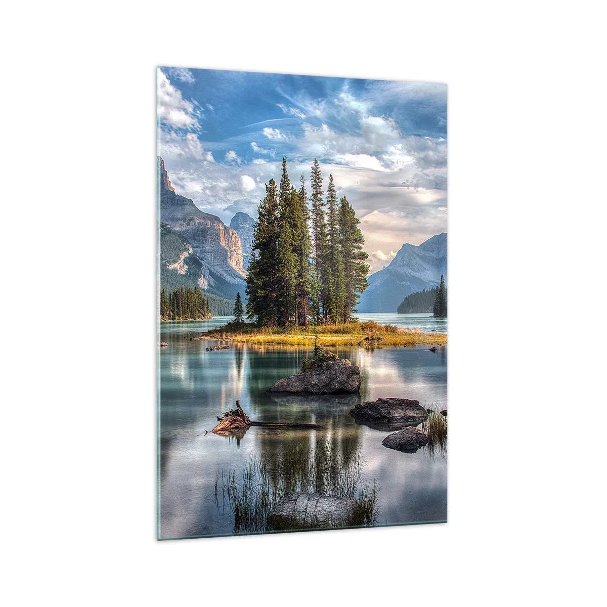 Tablou pe sticlă - La o apă mare și limpede… - 70x100 cm