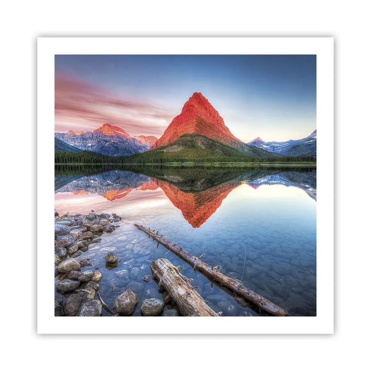 Poster - Căldură și frig - 60x60 cm